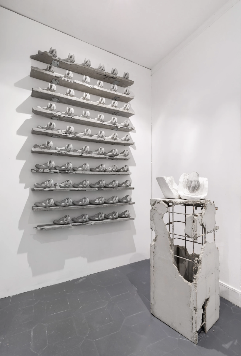 Matthieu Boucherit, installation view Prova, BIS, Galerie Valérie Delaunay, Paris, 2019. Credit Salim Santa Lucia